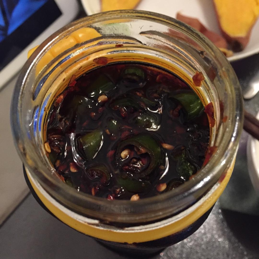 呼00呼做的七爸水煮菜蘸料