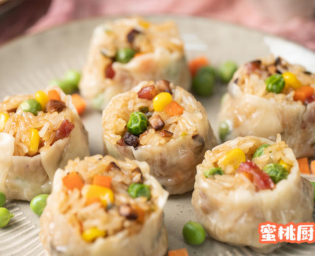 【糯米烧麦】的做法