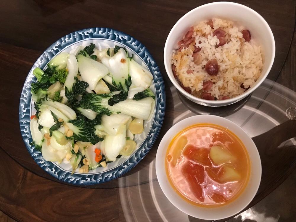 蒜蓉炒奶白菜