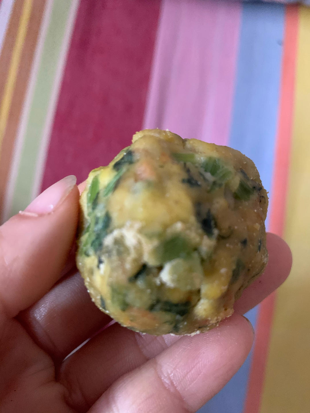 （减脂）玉米面菜团子