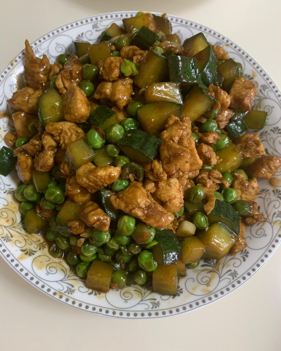 黄瓜鸡丁