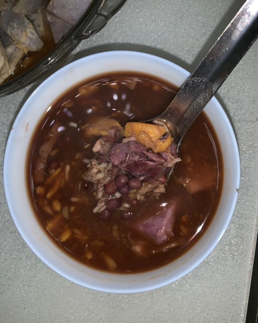 红豆香芋糖水