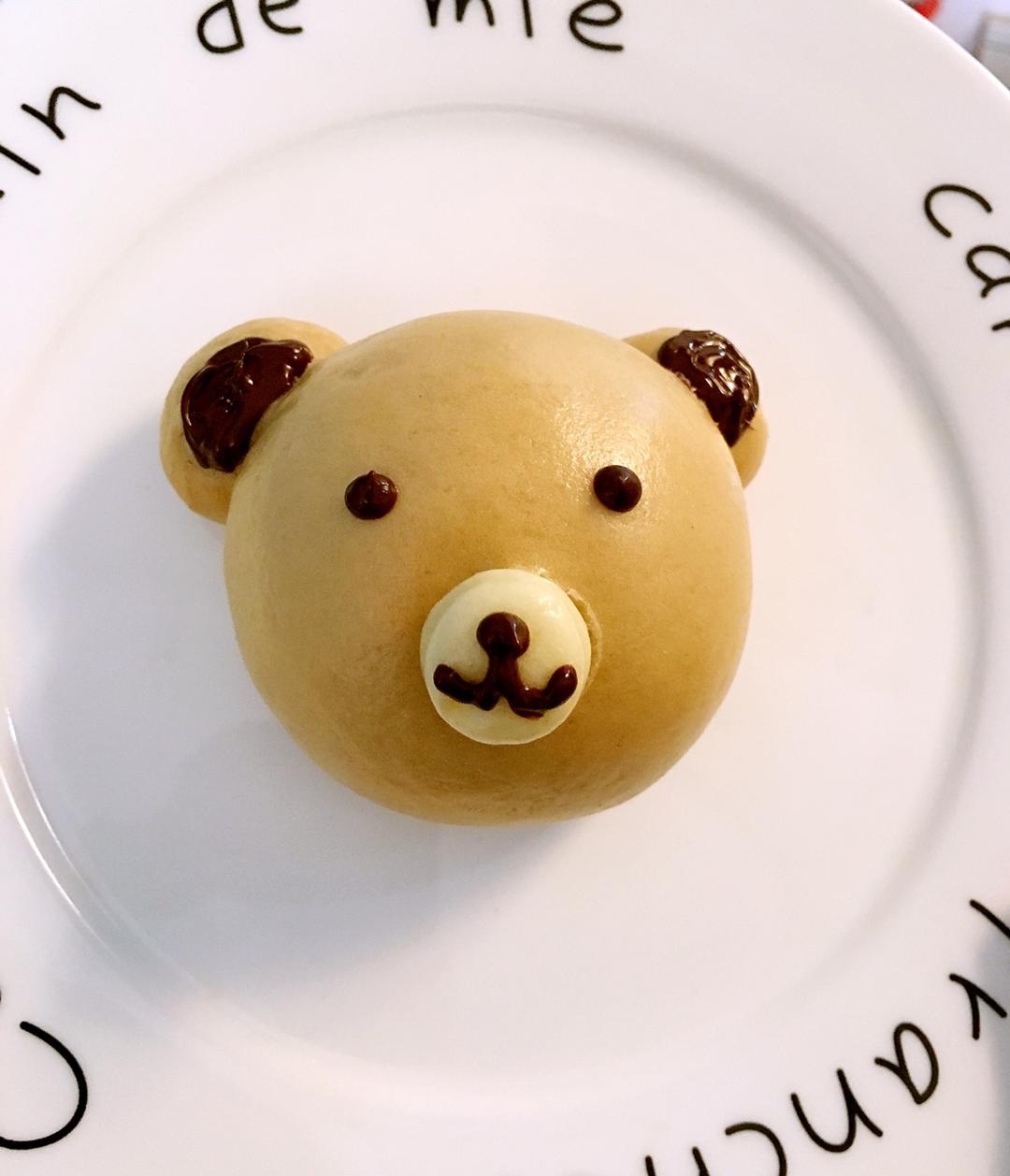 洎嘫眷_做的宝宝最爱吃——小熊红糖馒头 (8个月以上)