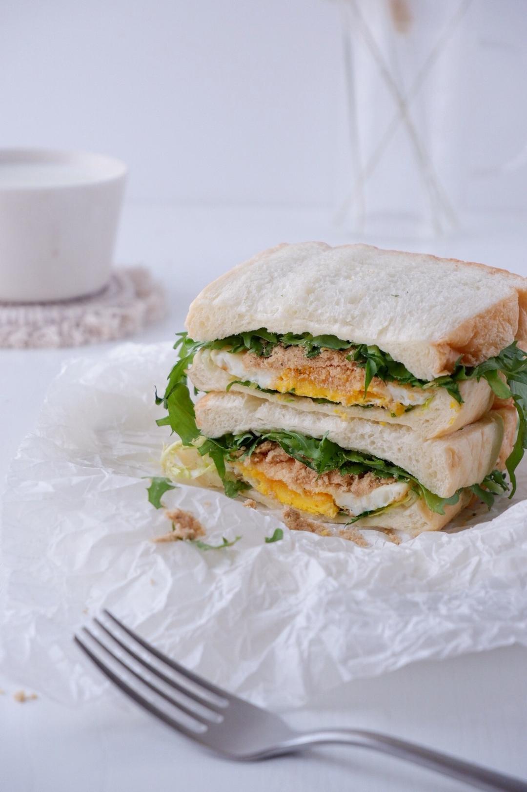 纯奶手撕吐司的做法 步骤1