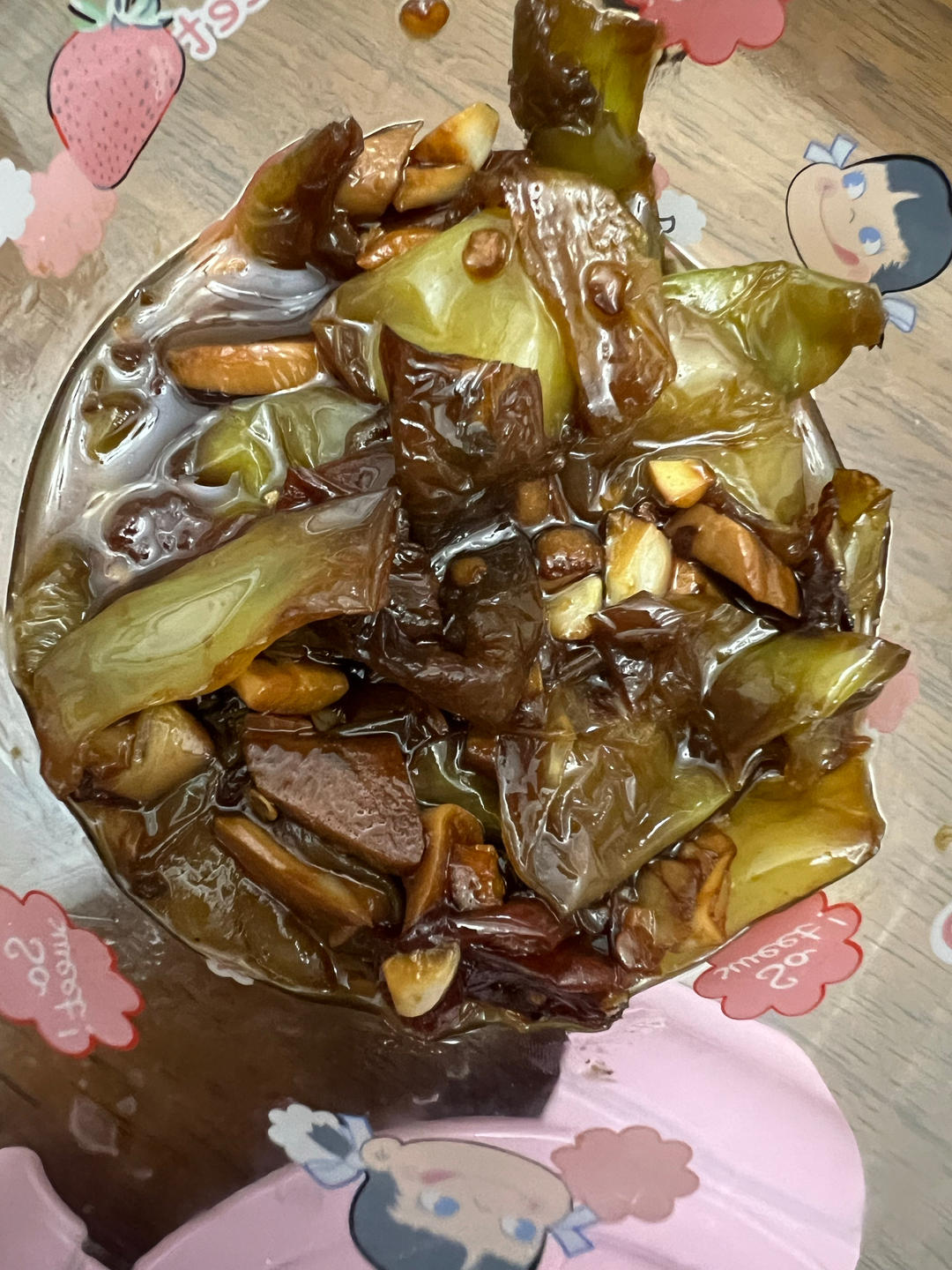 油焖辣椒咸菜