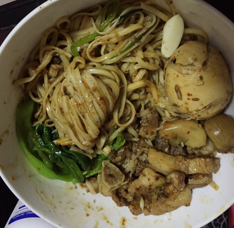 卤肉面