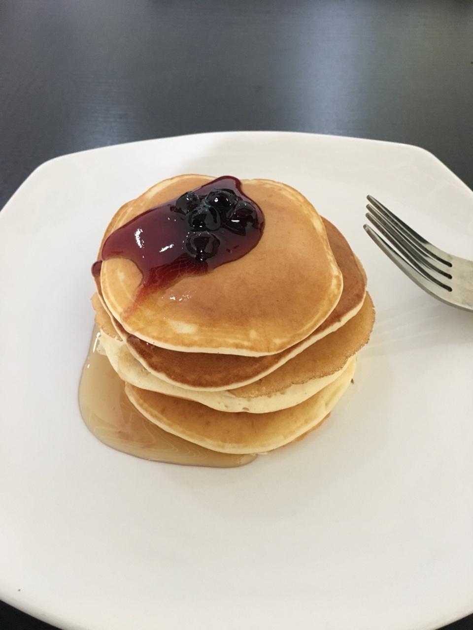 汤圆厨房222做的松饼/pancake