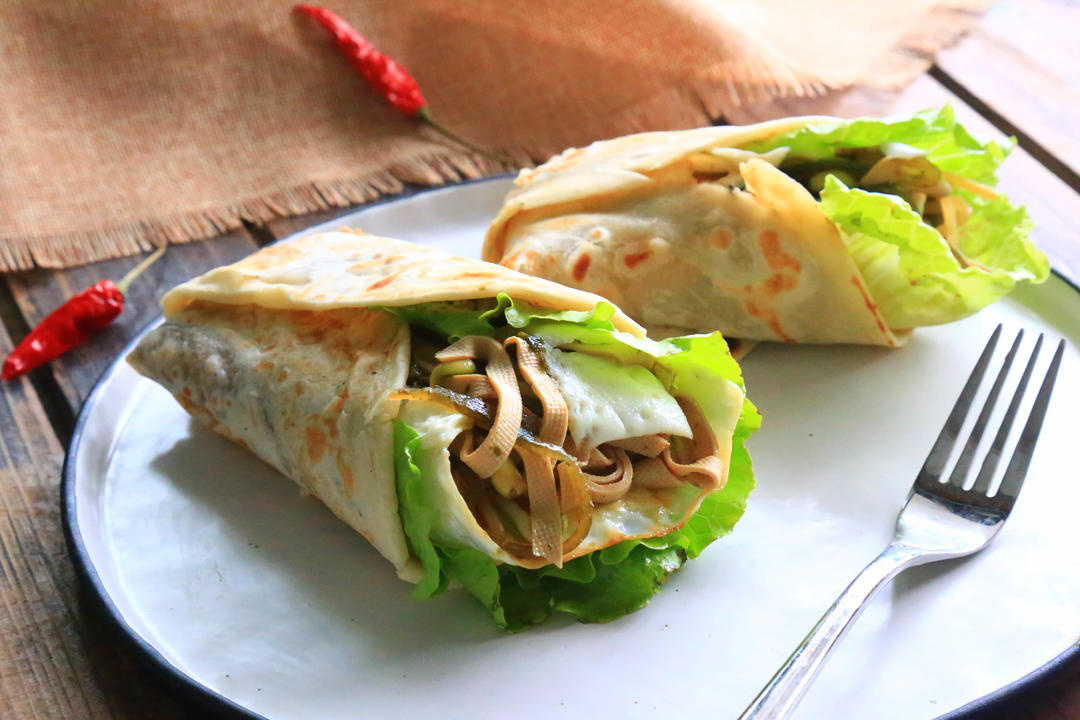 蔬菜卷饼的做法