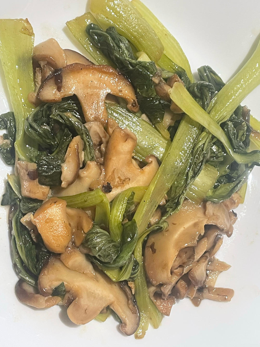 比肉还好吃的——蚝油香菇油菜