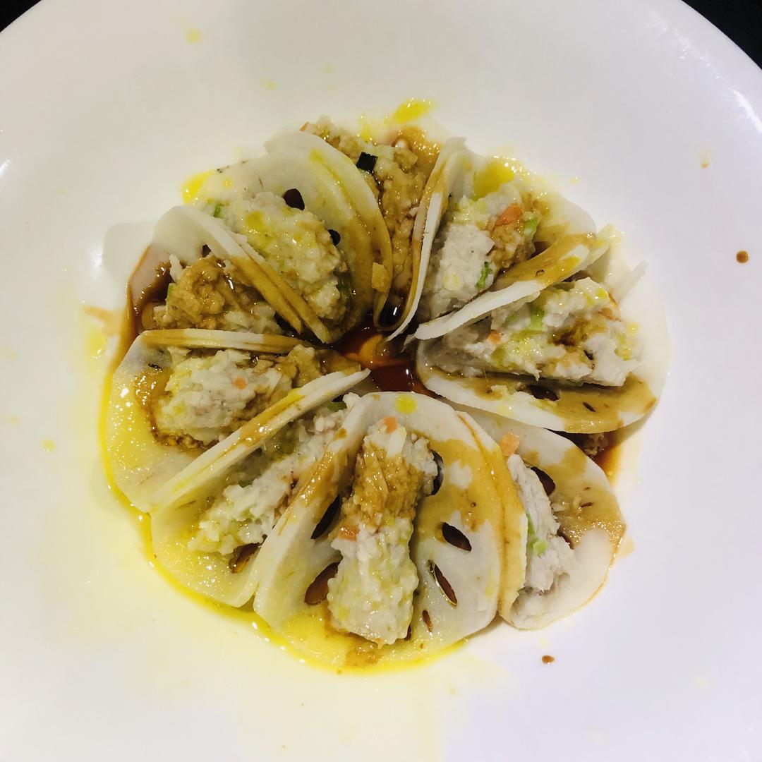 酿莲藕&炸莲藕肉的做法