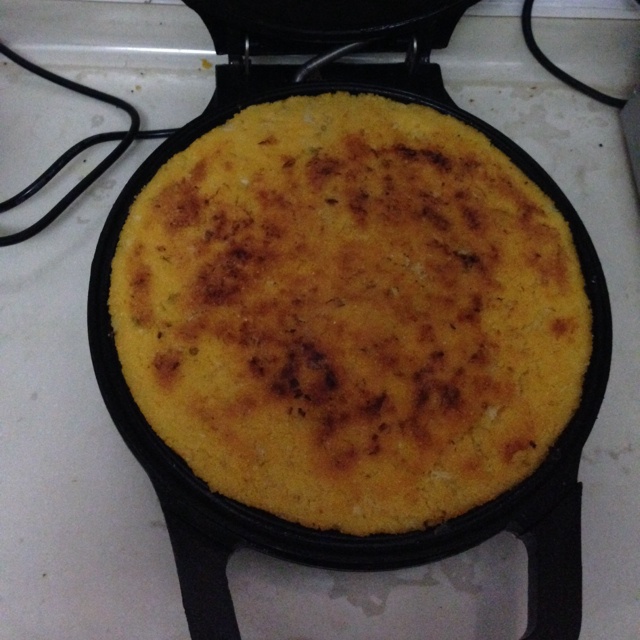 烙玉米饼