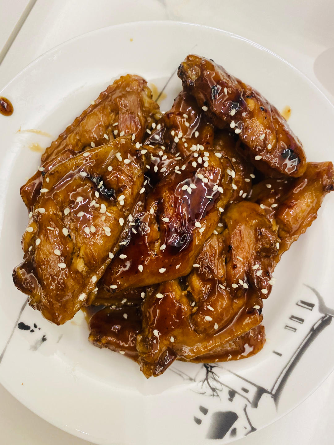 春日红椰菜鸡蛋芝士饭团+糖醋鸡翅