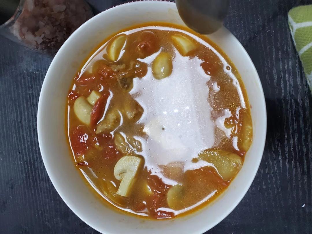 番茄土豆炖牛腩