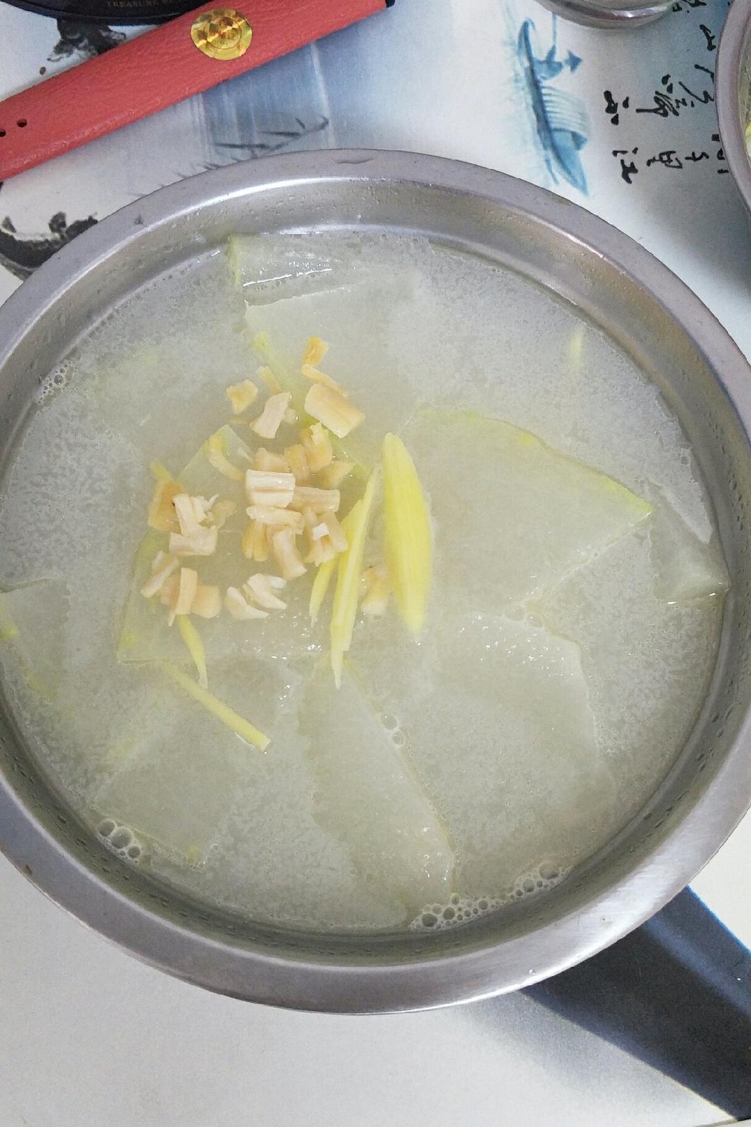 给熬夜族:冬瓜瑶柱汤