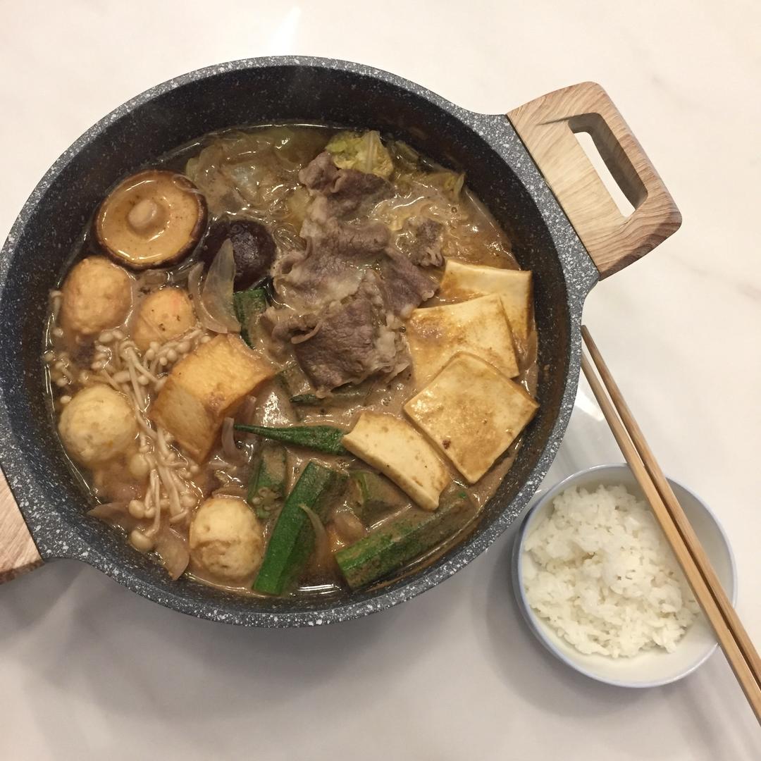 沙爹火锅的做法