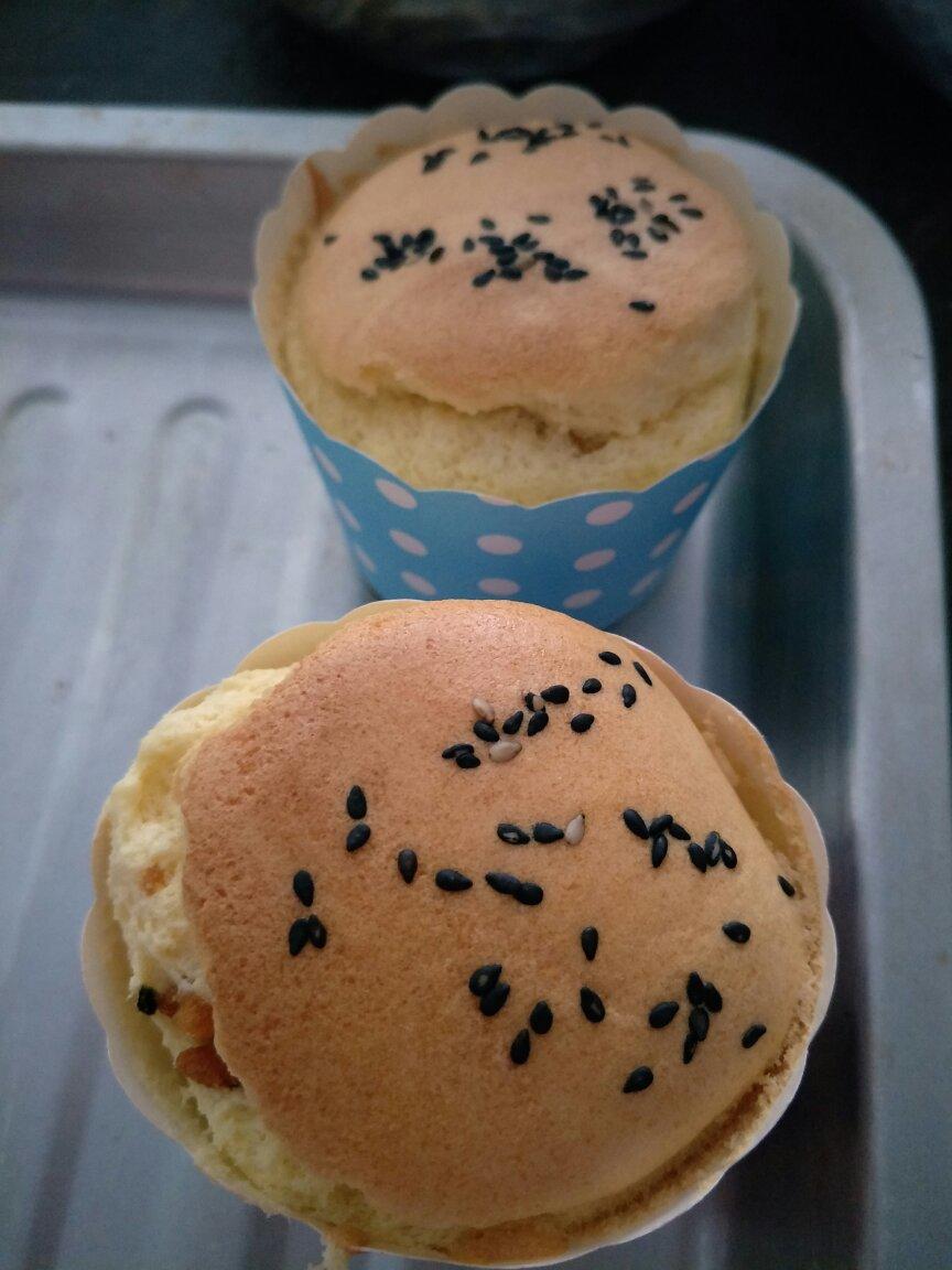 棉花纸杯蛋糕