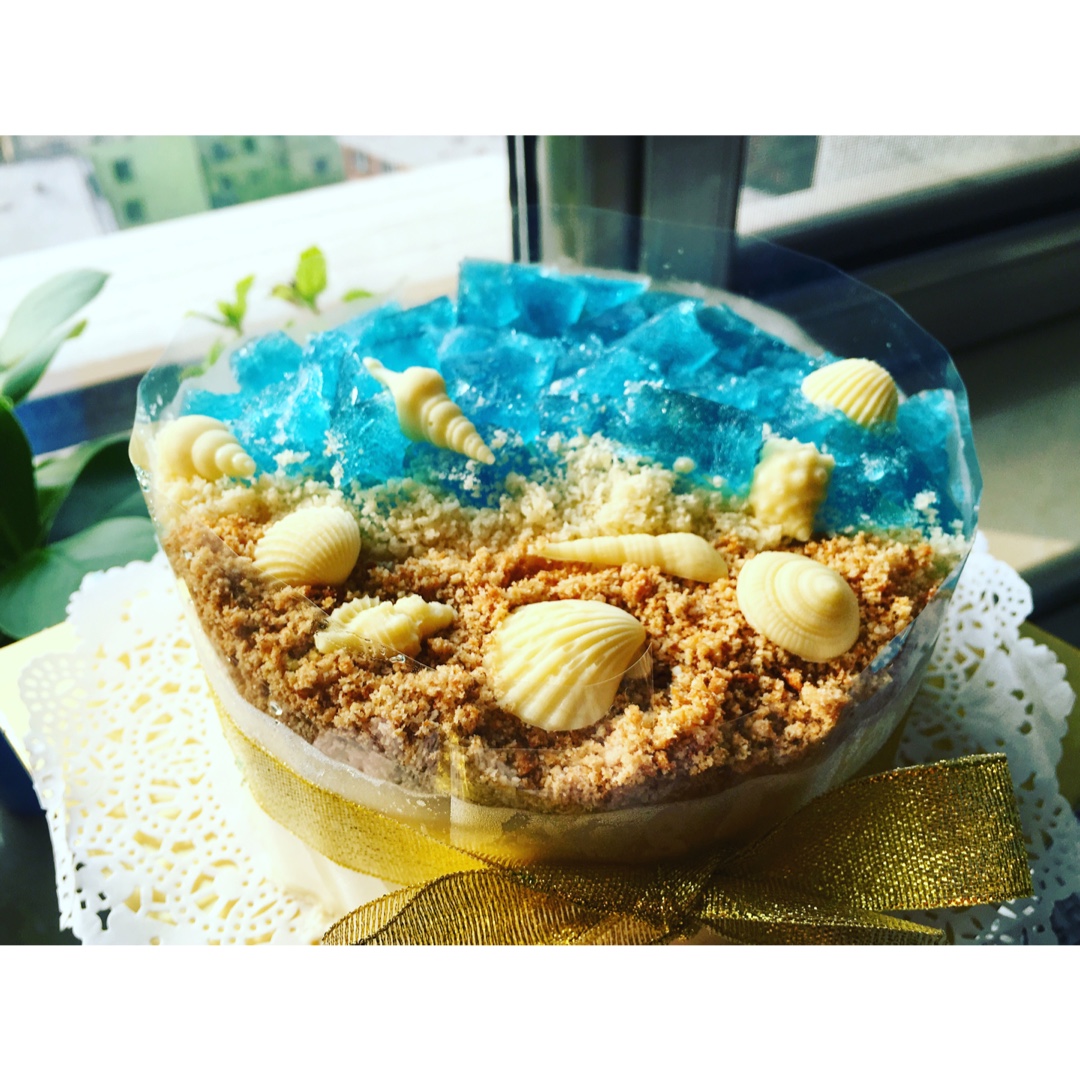 海洋酸奶慕斯蛋糕