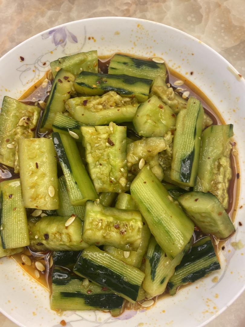 🌈酸酸辣辣巨开胃～超过瘾的凉拌黄瓜