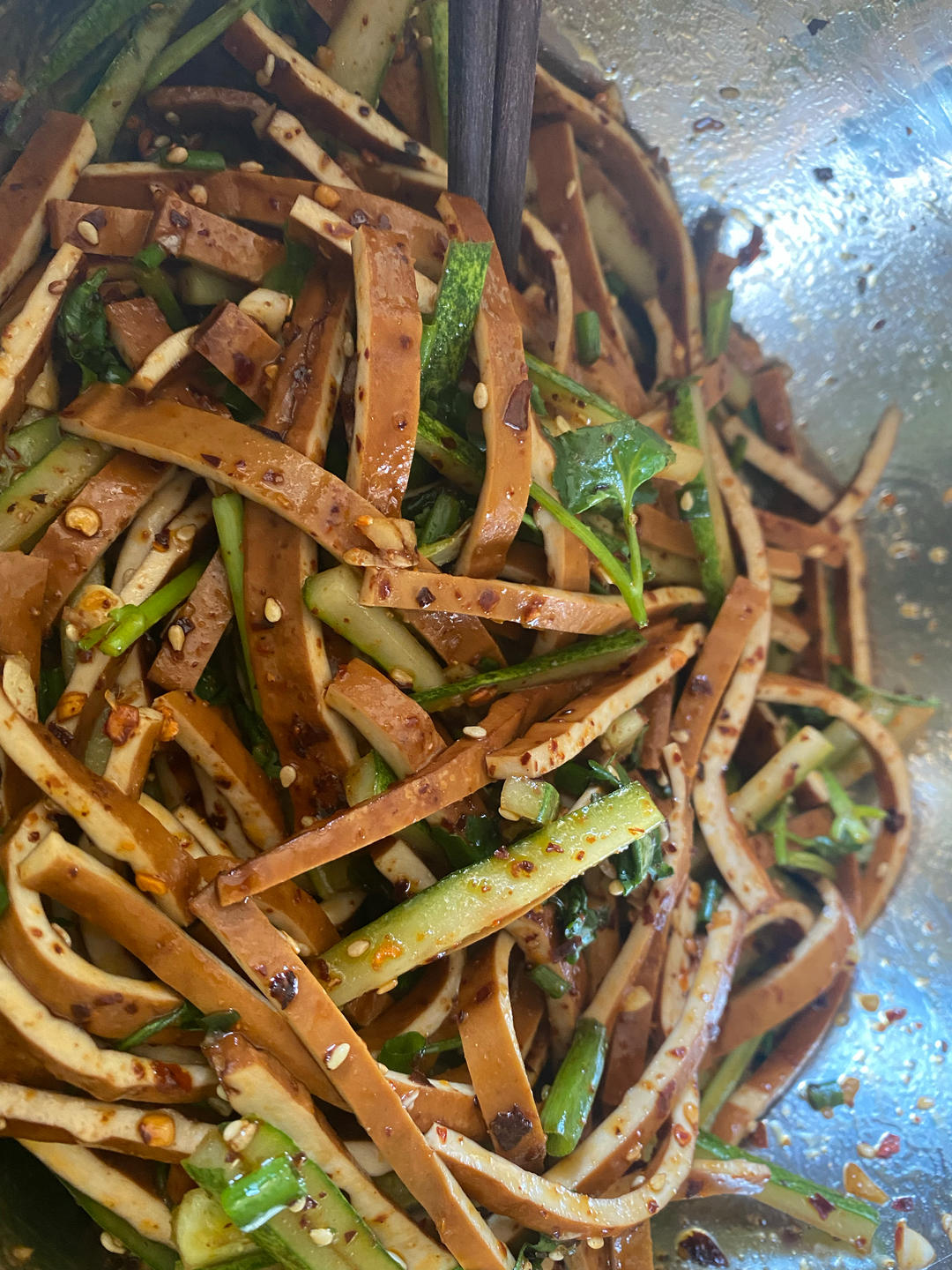 5分钟搞定一碟麻辣凉拌豆干