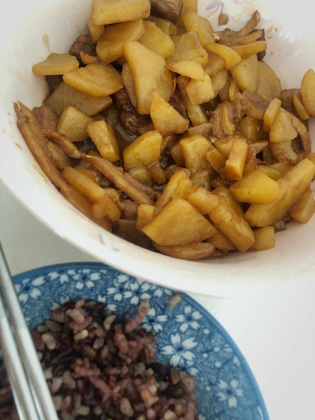 土豆烧肉