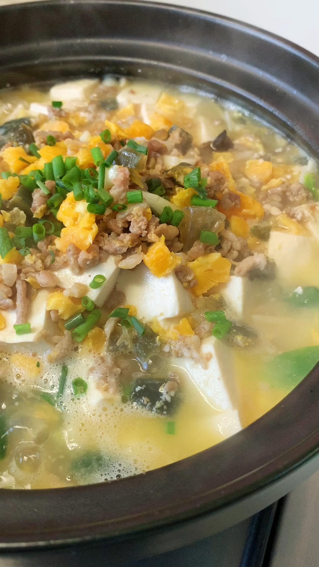 双蛋豆腐煲