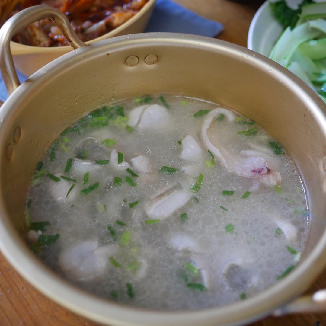 汆葱桂花鱼