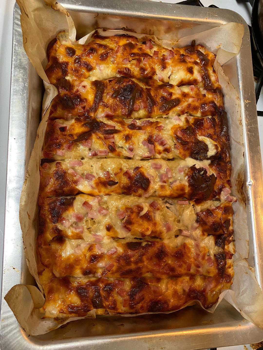 蒜香芝士面包条（Cheesy Breadsticks）