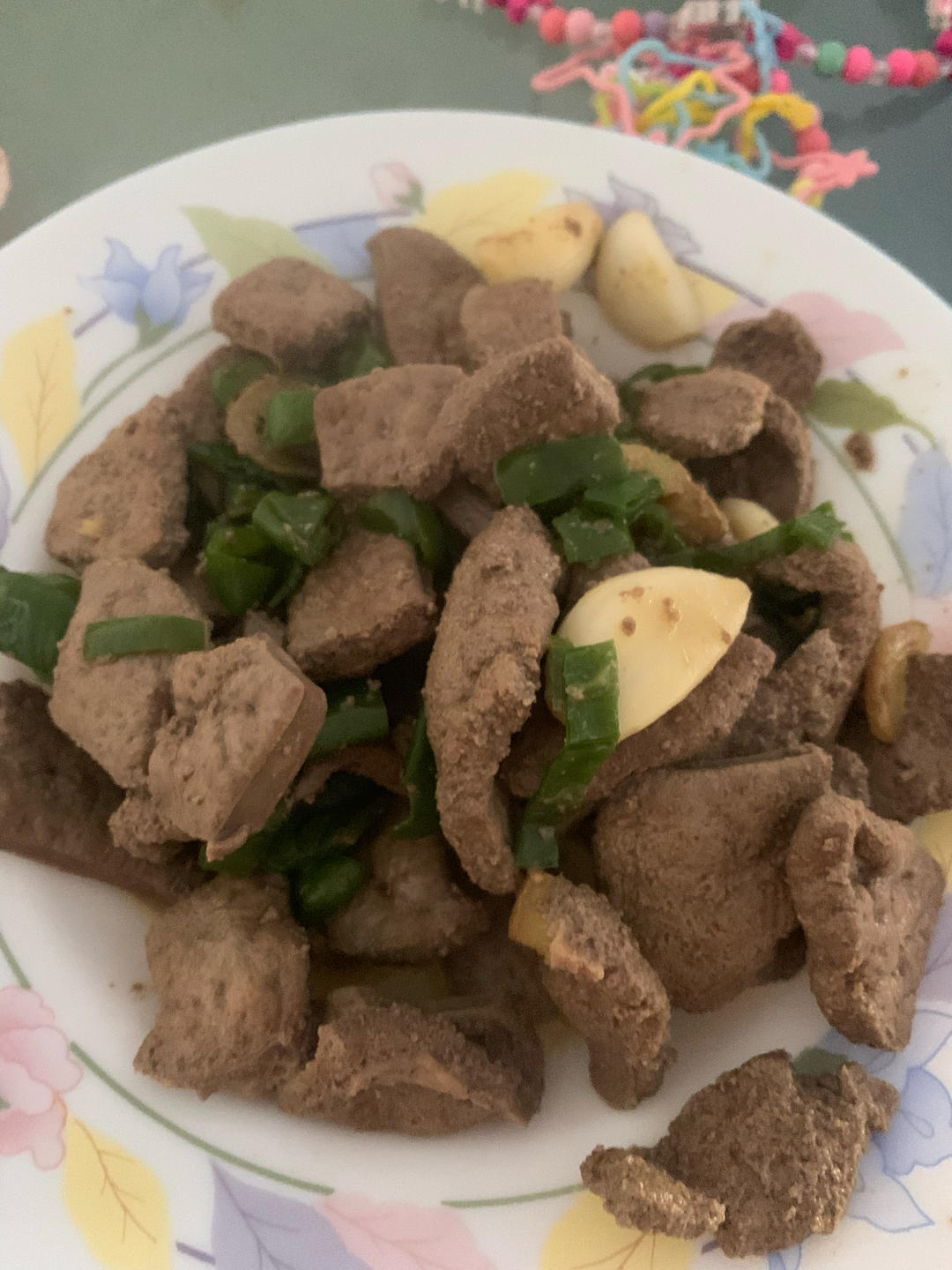 爆炒牛肝🐂，好吃过猪肝喔