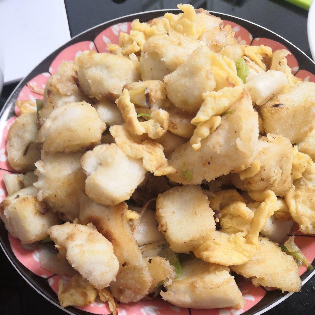 鸡蛋炒馍馍