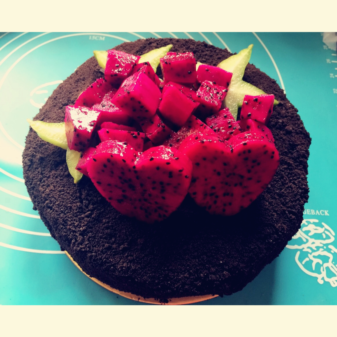 奥利奥水果奶油蛋糕