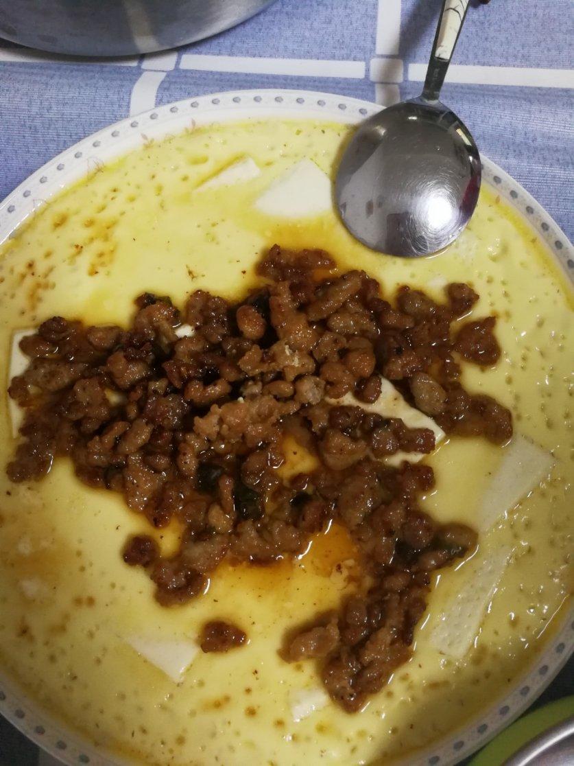全家都爱吃的肉沫豆腐蛋羹