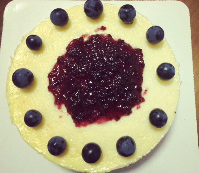 蓝莓冻酸奶芝士蛋糕
