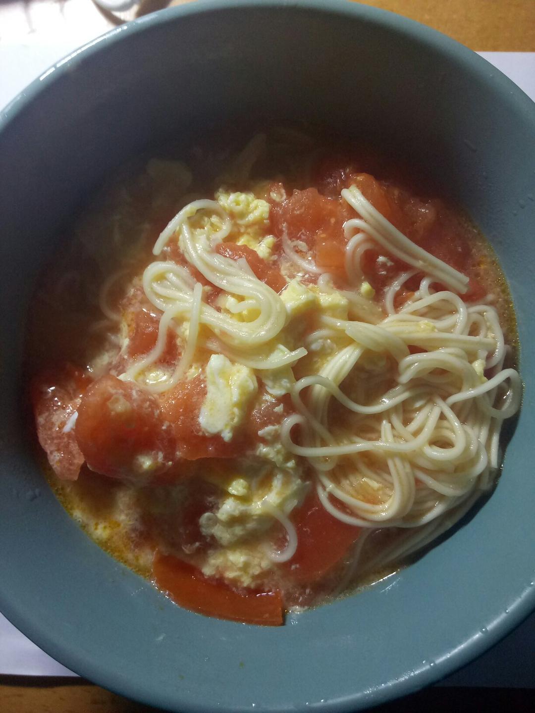 西红柿鸡蛋面