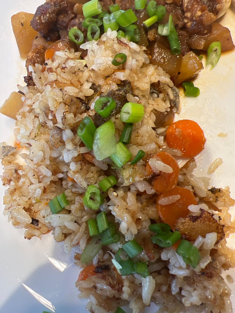 鳕鱼炒饭