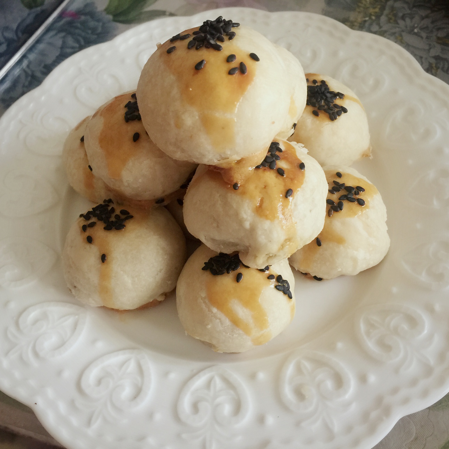 泳式鲜肉榨菜月饼