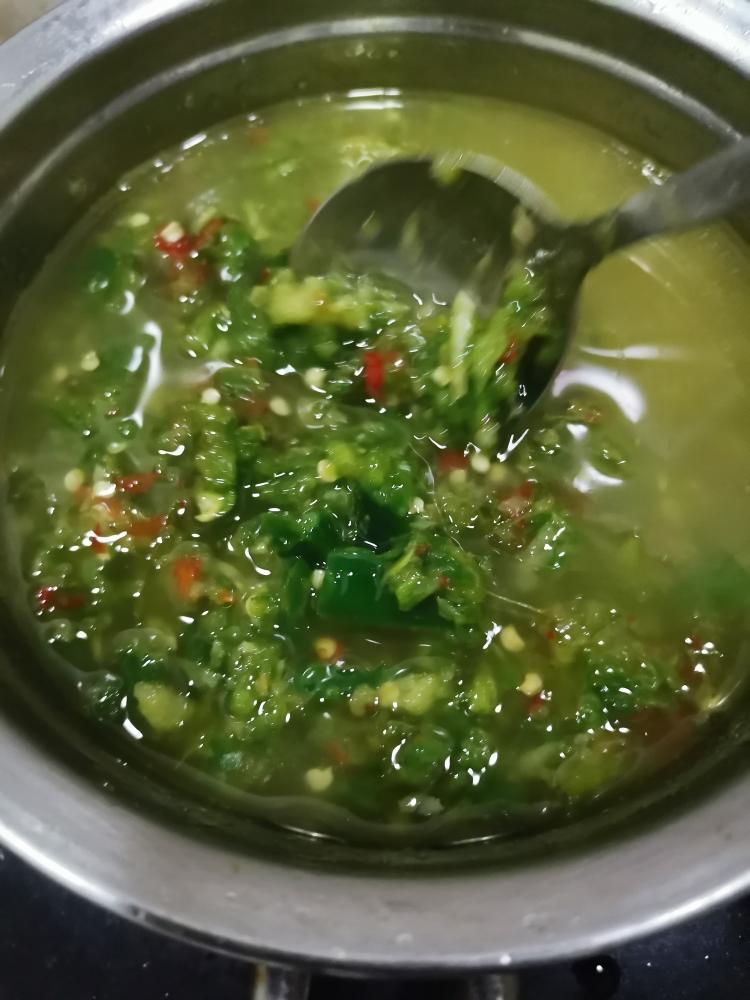 自制鲜辣椒酱