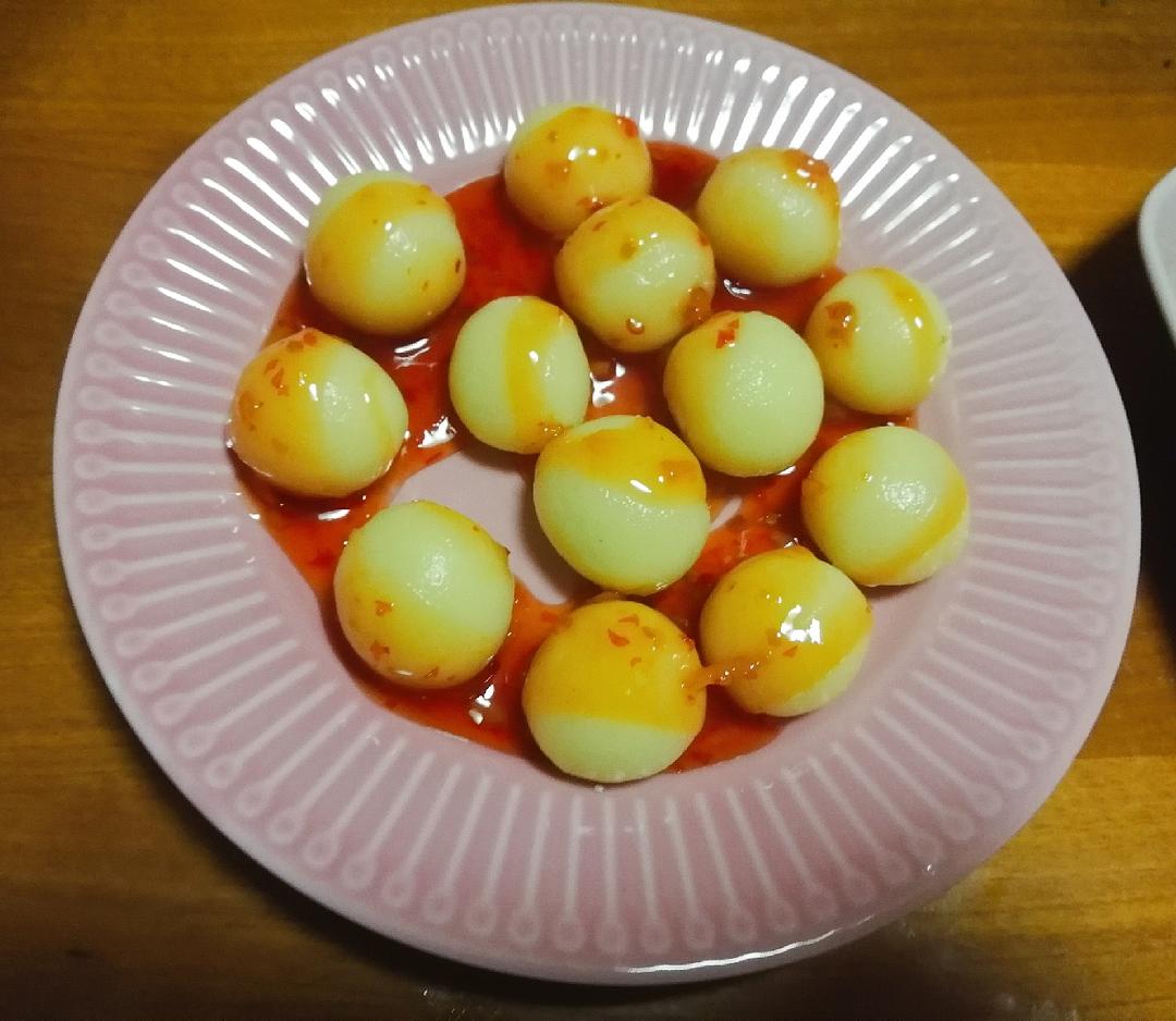 酸辣酱薯球的做法