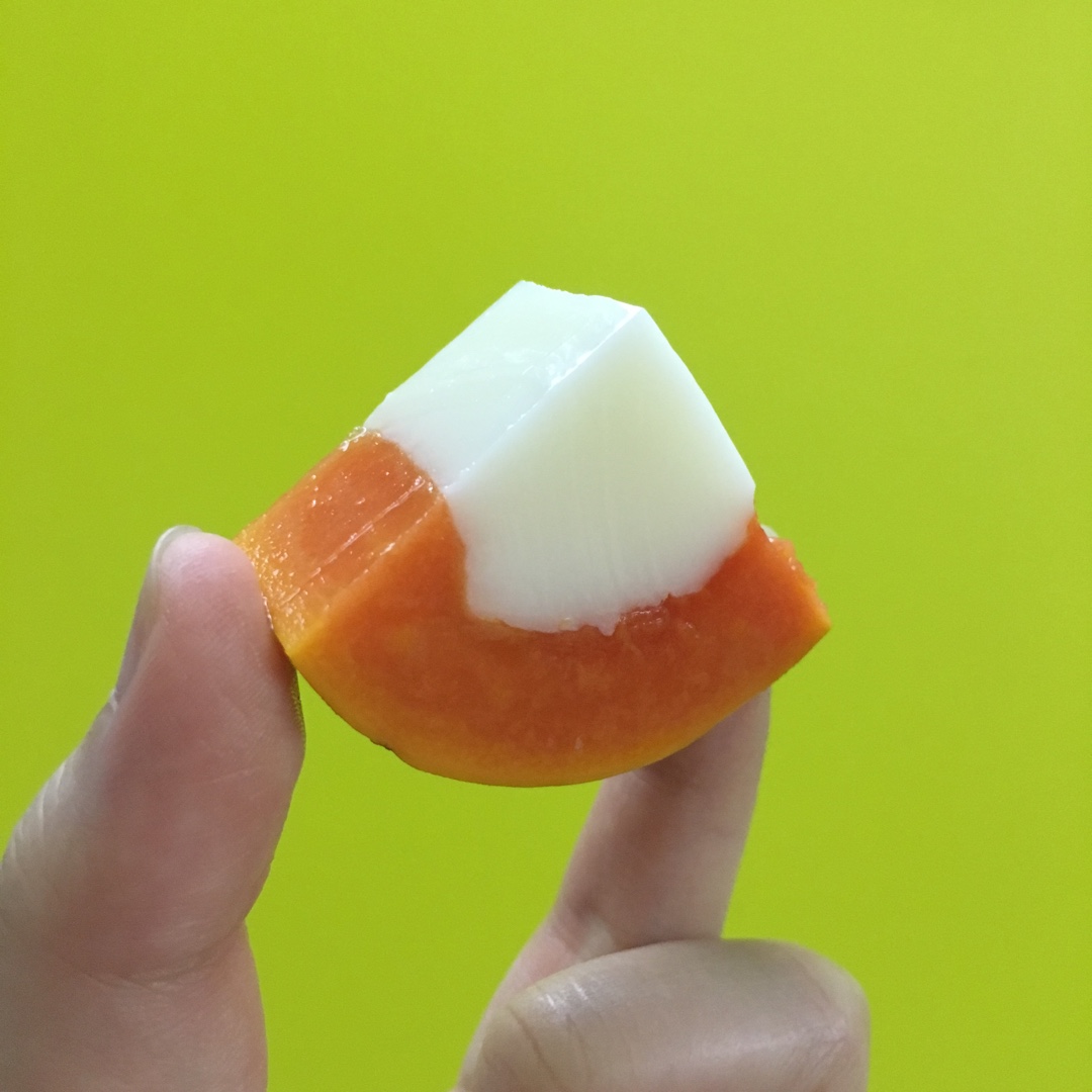 【木瓜奶冻】