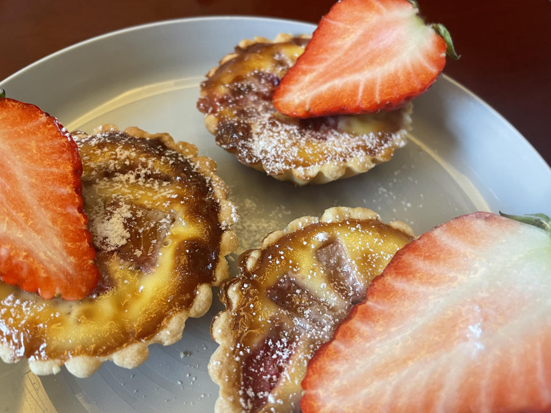 治愈的草莓蛋挞