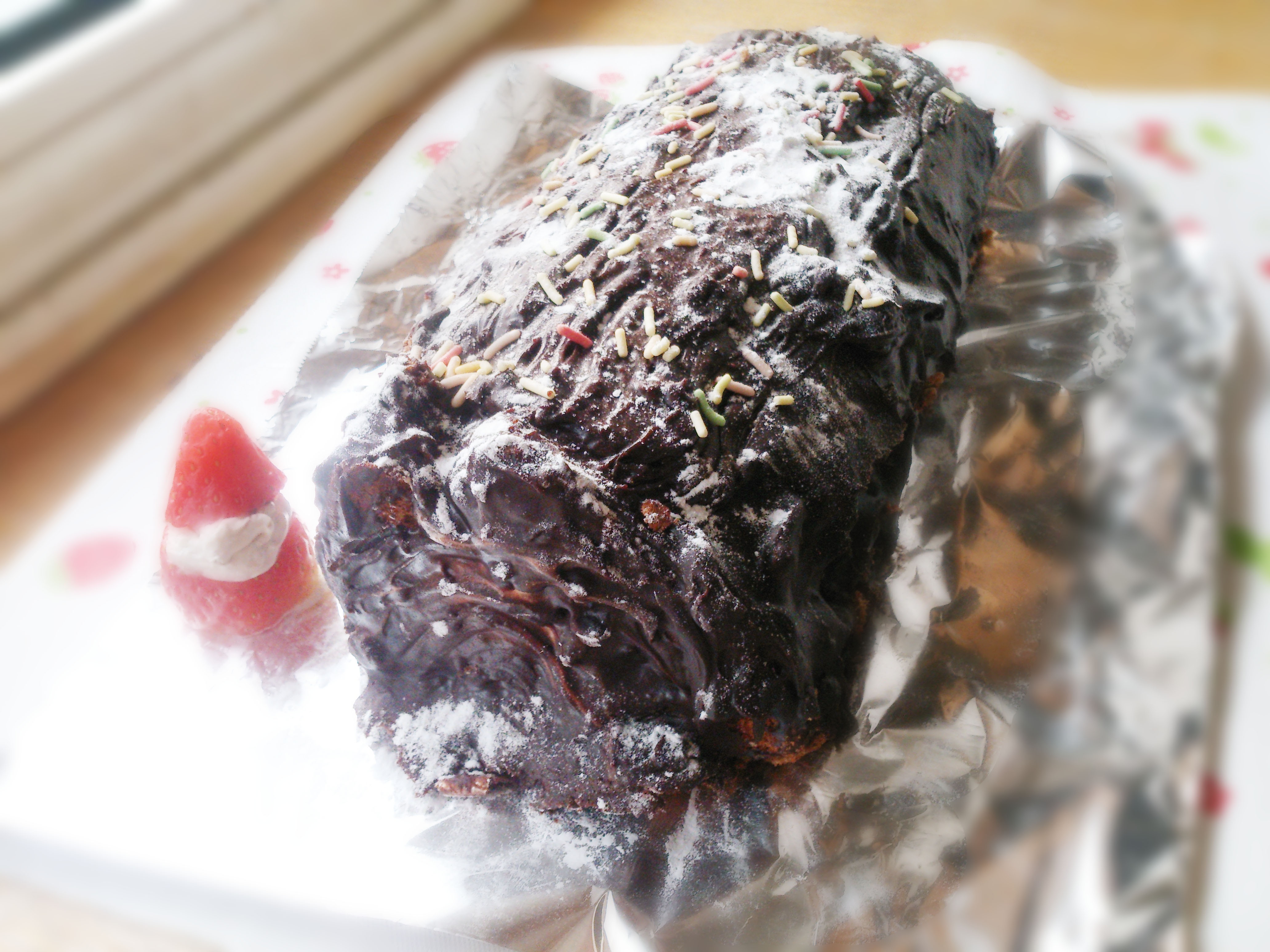 圣诞树干蛋糕（Christmas Log）