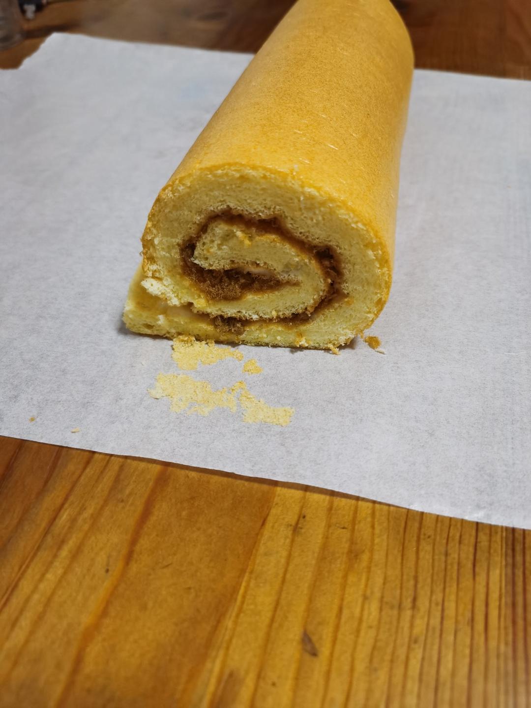 原味蛋糕卷㊙️不掉皮不开裂配方分享