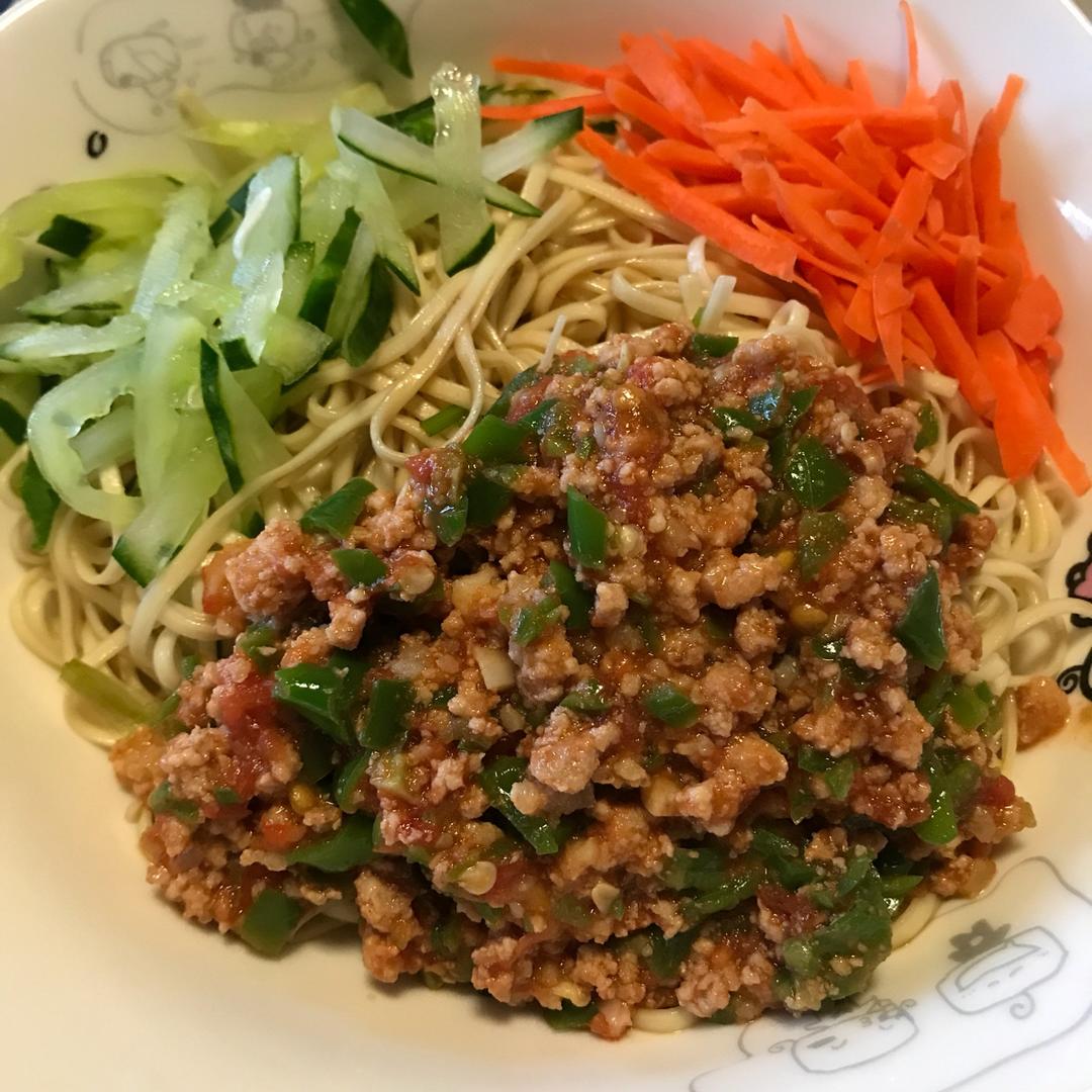 夏日快手凉拌面