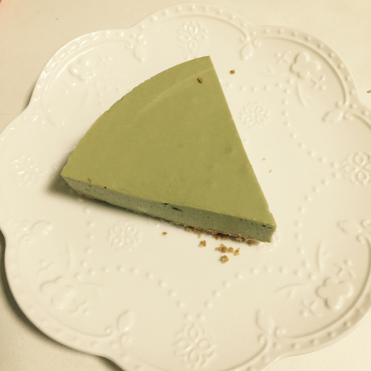 酸奶抹茶冻芝士蛋糕