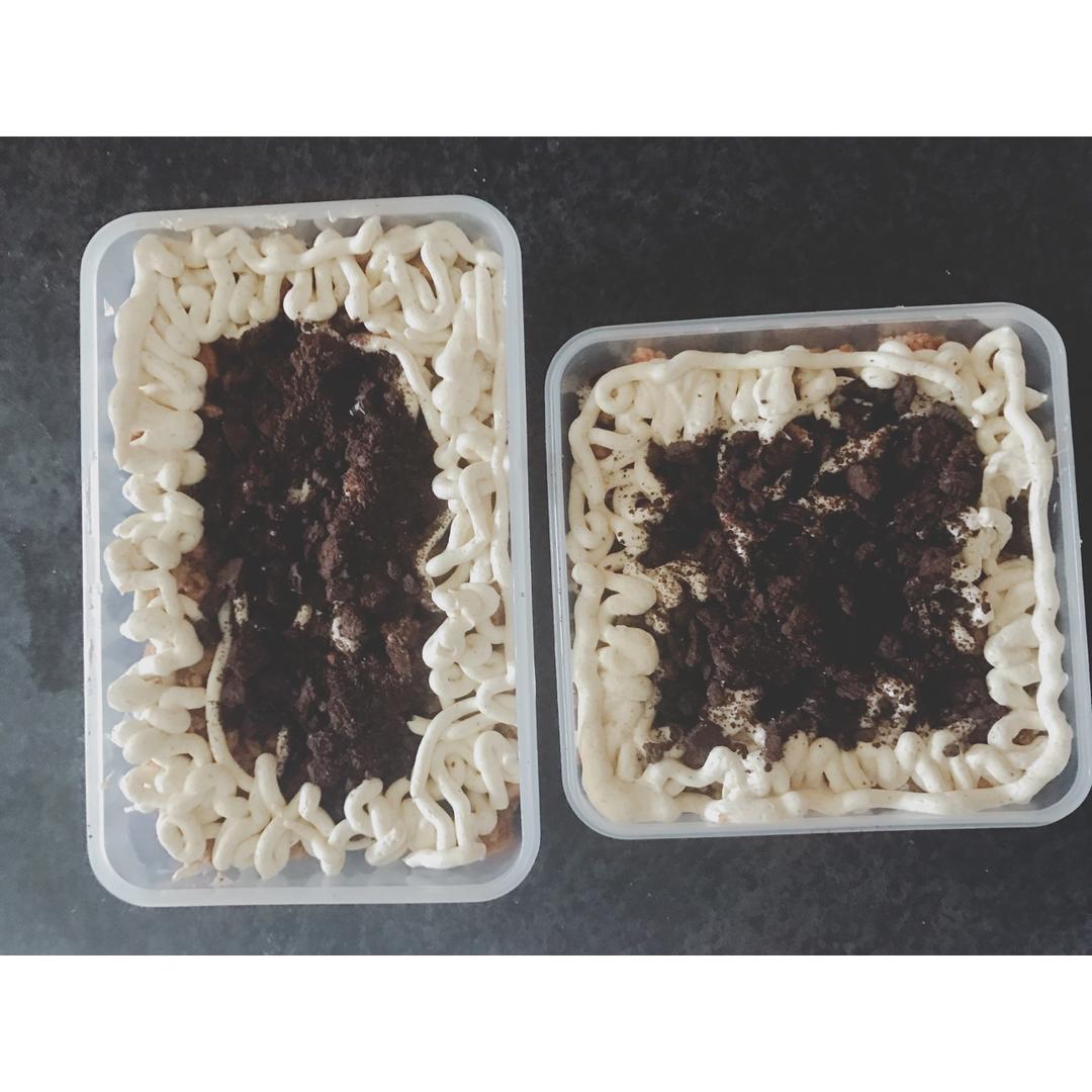 好吃到流泪的奥利奥咸奶油盒子蛋糕