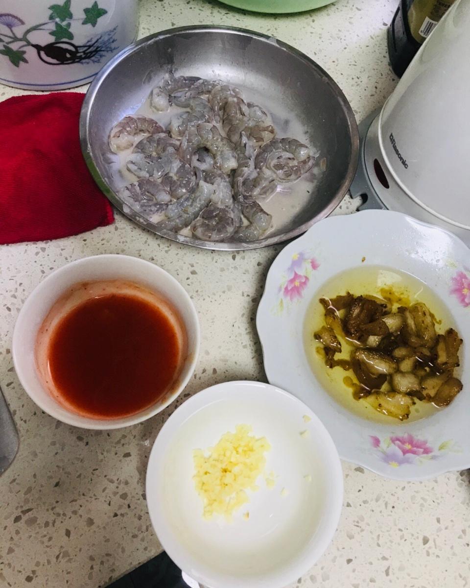 茄汁虾仁