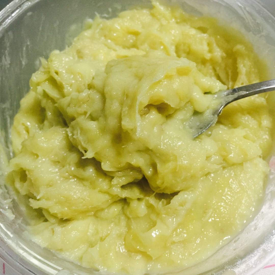 榴莲冰皮月饼的榴莲馅