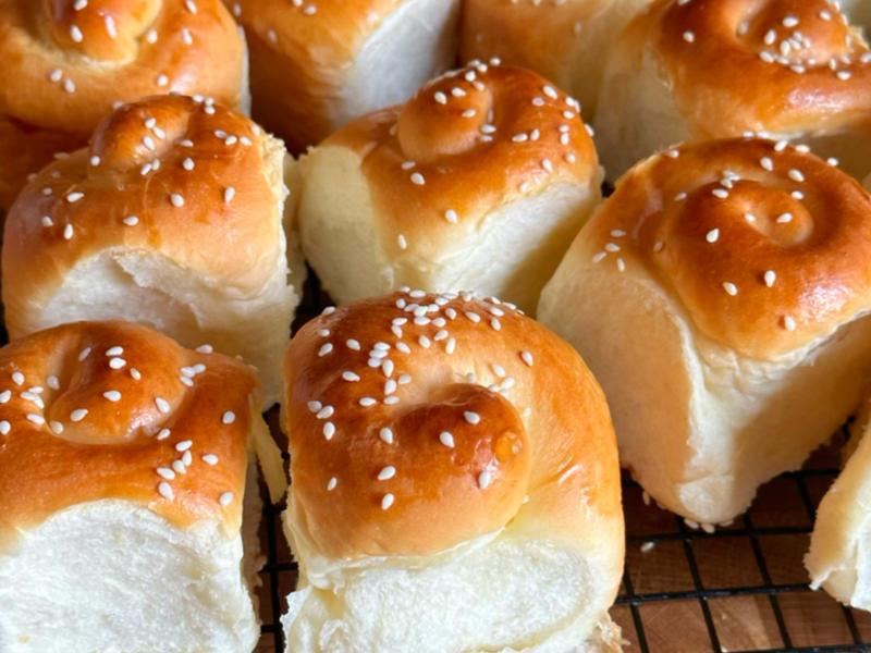 纯奶手撕吐司的做法 步骤1