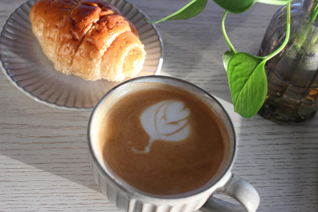 咖啡拉花记录（郁金香）含视频