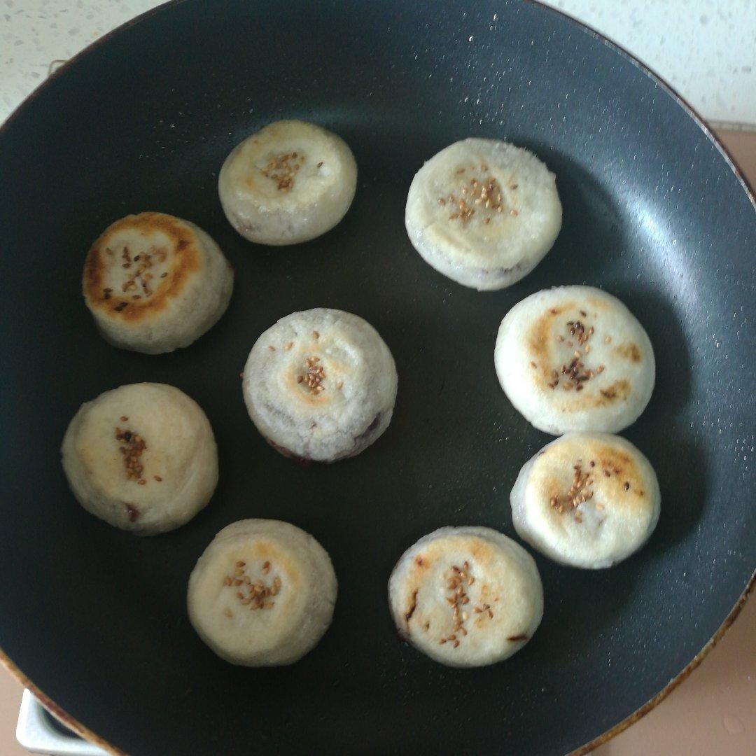 糯米红豆饼