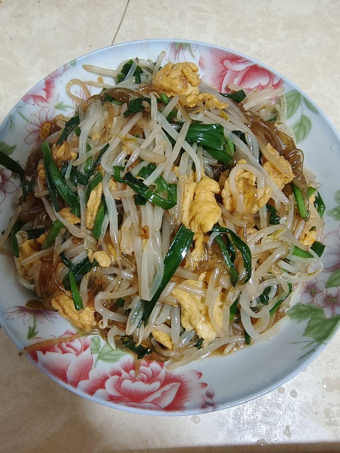 炒合菜～经典的拌饭菜，真的太香了